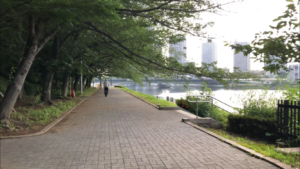 明石町河岸公園 明石町 京橋地区 東京都中央区の公園